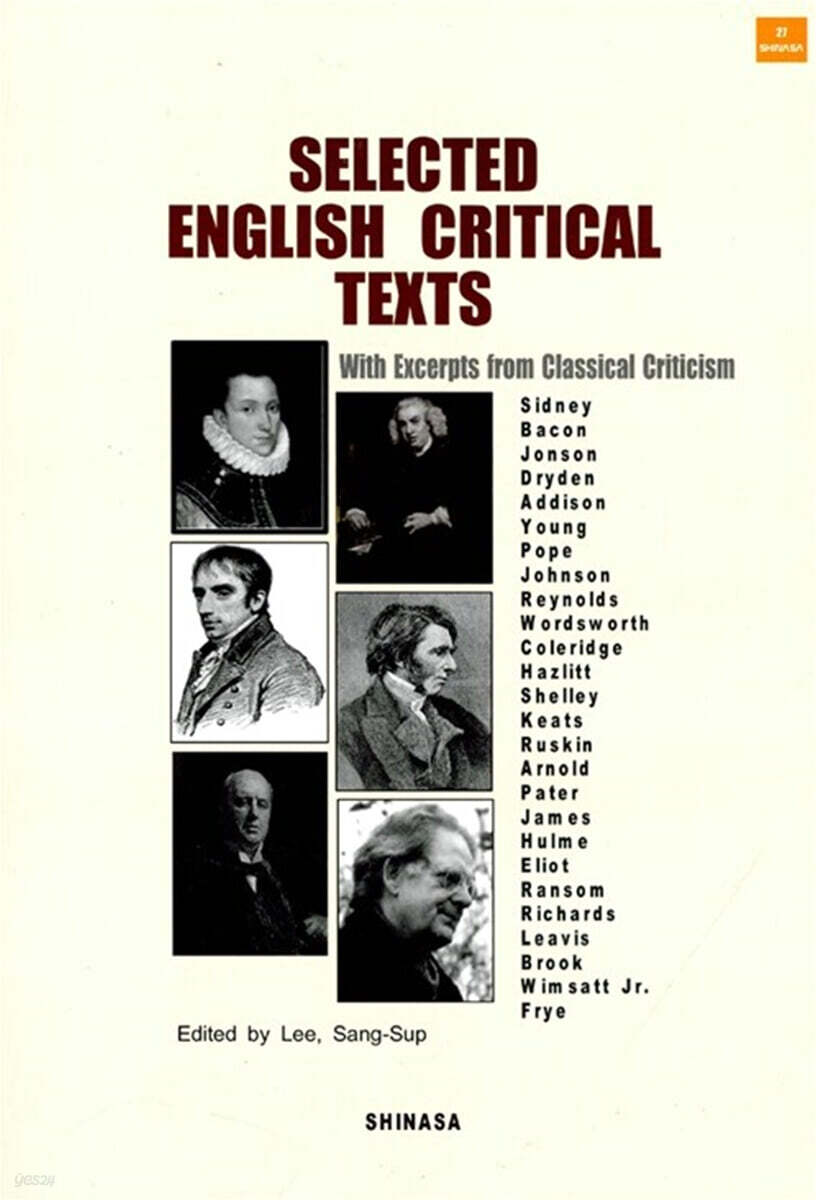 Selected English Critical Texts