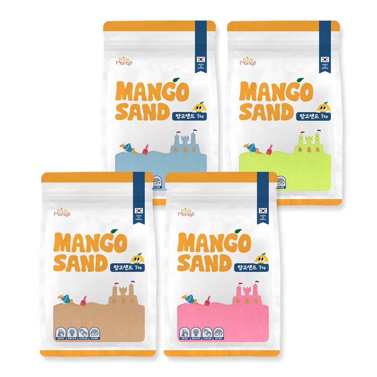키즈망고 망고샌드 모래놀이 1kg