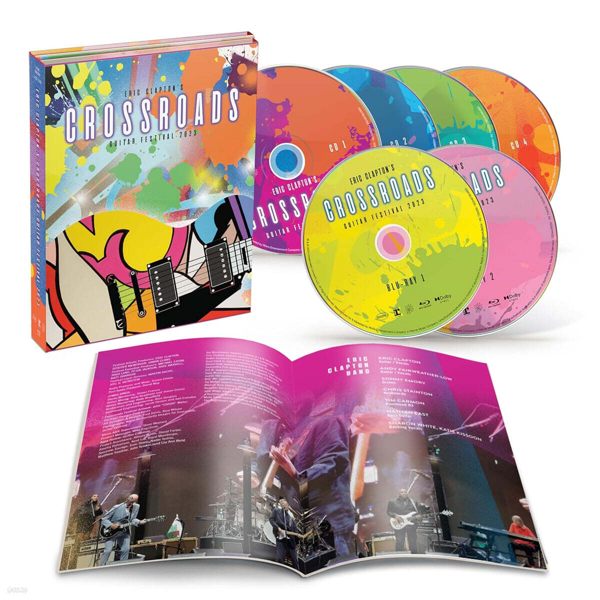 Eric Clapton (에릭 클랩튼) - Crossroads Guitar Festival 2023 [4CD+블루레이]