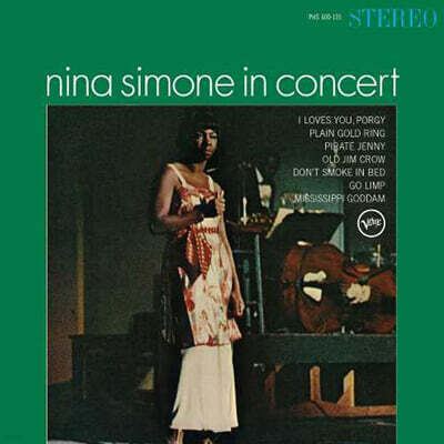 Nina Simon (니나 시몬) — In Concert 앨범 커버