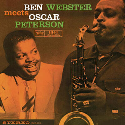 Ben Webster (벤 웹스터) — Ben Webster Meets Oscar Peterson 앨범 커버