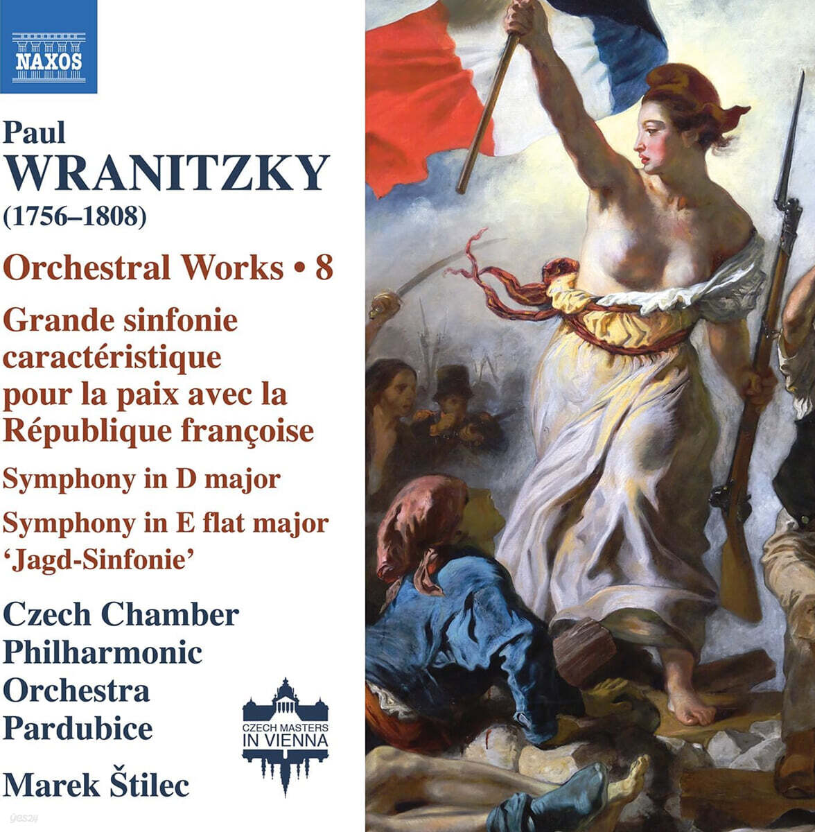 Marek Stilec 폴 브라니츠키: 관현악 작품 8집 (Wranitzky: Orchestral Works, Vol. 8)