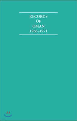 Records of Oman 1966-1971 6 Volume Hardback Set