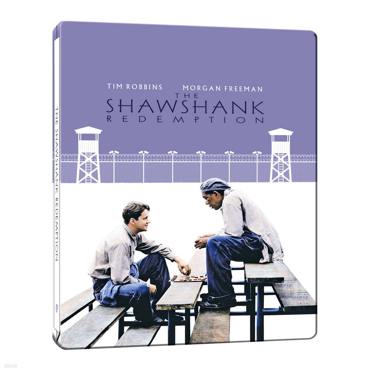 [미개봉] 쇼생크 탈출 리마스터링 (2Disc, 4K UHD+BD 스틸북 한정수량) : 블루레이