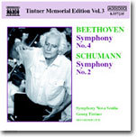 Georg Tintner 베토벤: 교향곡 4번 / 슈만: 교향곡 2번 (Beethoven: Symphony No. 4 / Schumann: Symphony No. 2)