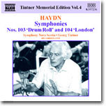 Georg Tintner ̵:  103 104 `` (Haydn: Symphony No.103 'Drum Roll', No.104 'London)