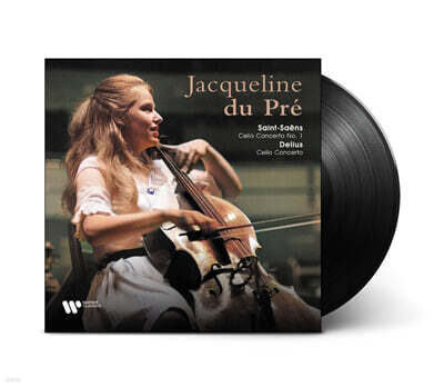 Jacqueline du Pre — Jacqueline du Pre 생상스 / 델리어스: 첼로 협주곡 (Saint-Saens / Delius: Cello Concerto) 앨범 커버