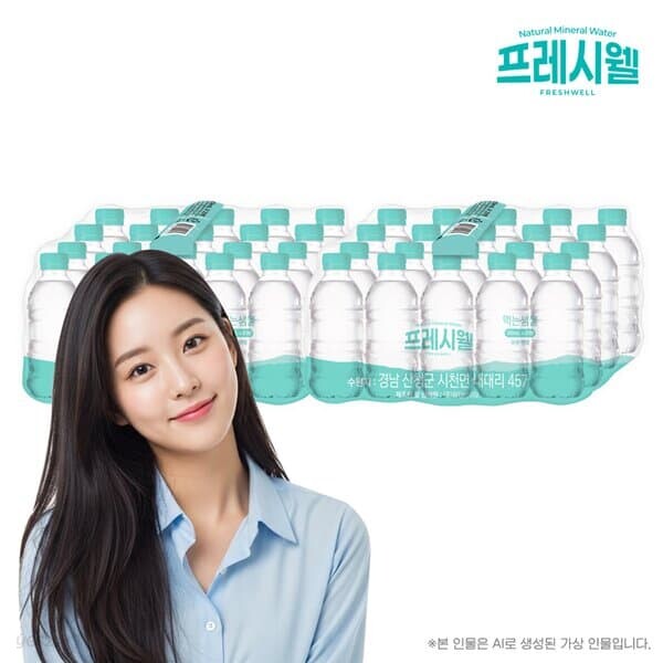 [프레시웰] 생수 330mL x 20입 2세트