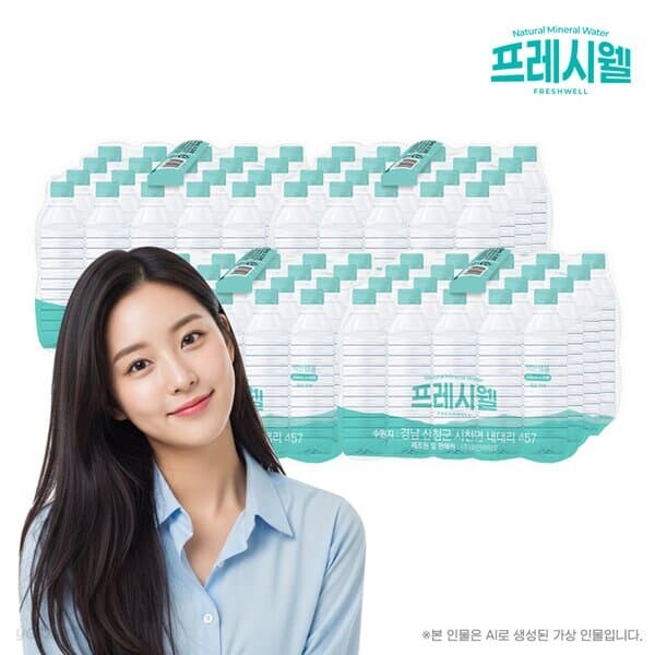 [프레시웰] 생수 500mL x 20입 4세트