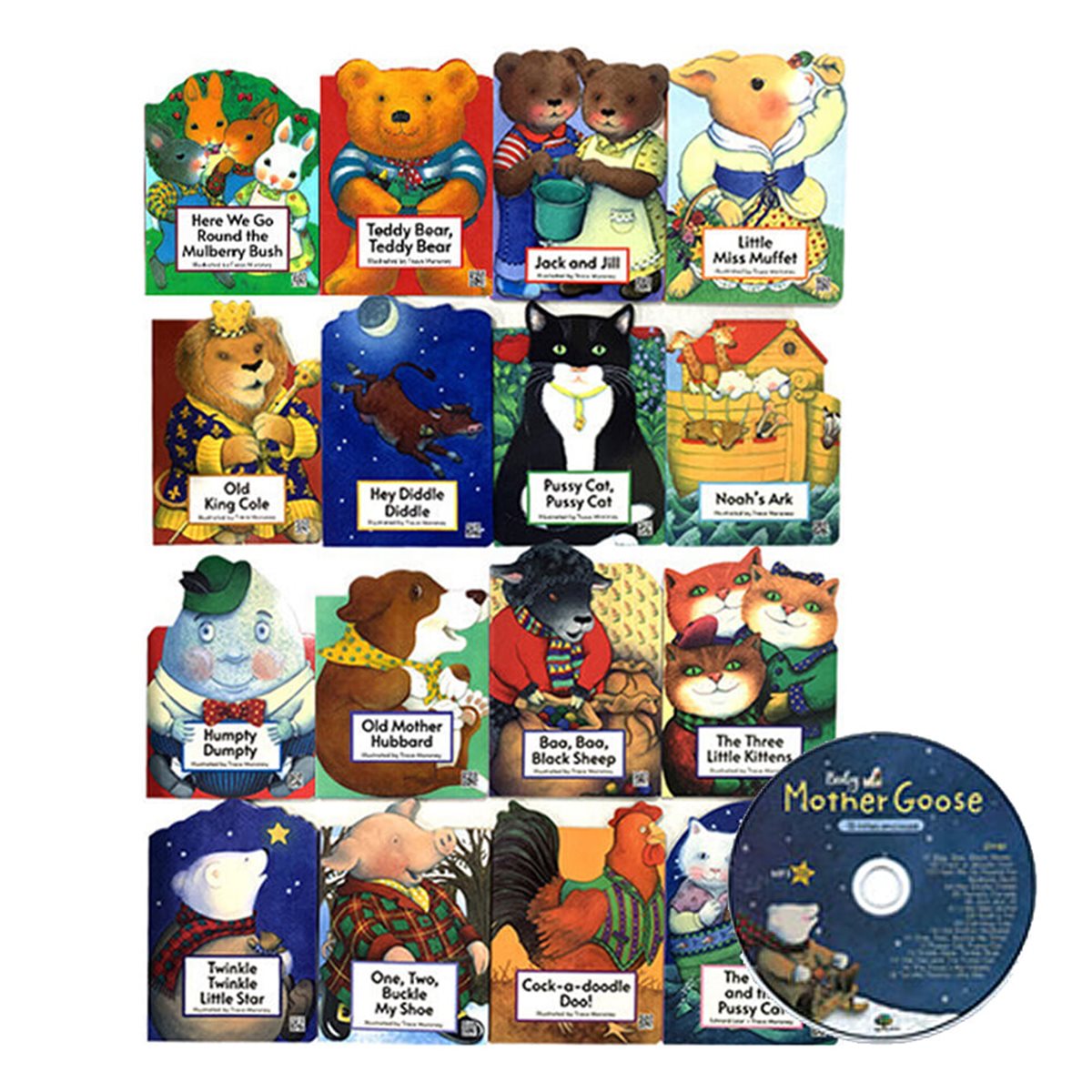 베이비 마더구스 영어보드북 전18종 음원CD포함 | Trace Moroney | 청년책방 - 예스24