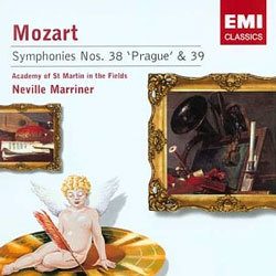 Mozart : Symphony No.38 'Prague' & No.39 : Marriner