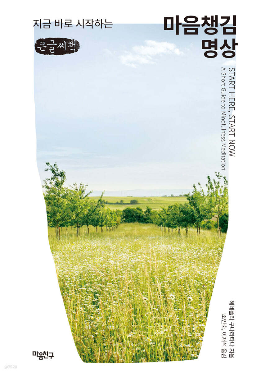 지금 바로 시작하는 마음챙김 명상 (큰글자책)