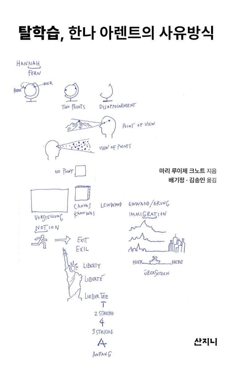 탈학습, 한나 아렌트의 사유방식