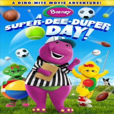 Barney: A Super Dee-Duper Day (ٴ)(ڵ1)(ѱ۹ڸ)(DVD)