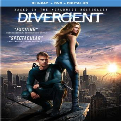 Divergent (̹Ʈ) (ѱ۹ڸ)(Blu-ray) (2014)