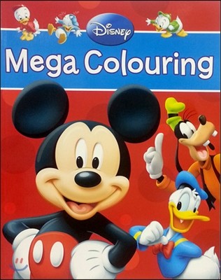 Disney Mickey Mouse & Co Mega Colouring Book