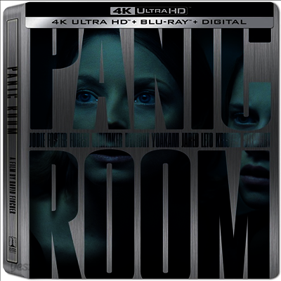 Panic Room (패닉 룸) (2002)(Steelbook)(한글무자막)(4K Ultra HD + Blu-ray)