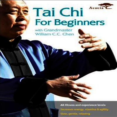 Tai Chi for Beginners with Grandmaster William C.C. Chen (타이치 포 비기너)(지역코드1)(한글무자막)(DVD)