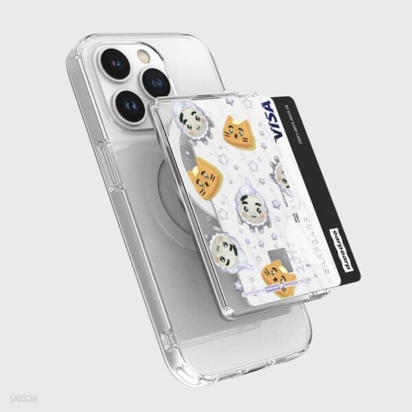 [어프어프X쿵야]아이스크림 주먹밥쿵야(맥세이프-카드지갑)