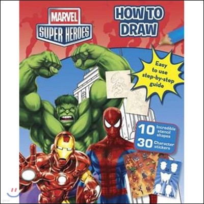 Marvel Super Heroes How to Draw
