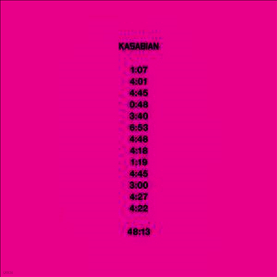 Kasabian — 48:13:00 앨범 커버