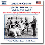 Royal Artillery Band 존 필립 수자: 관악 밴드를 위한 음악 5집 (John Philip Sousa: Music for Wind Band 5)