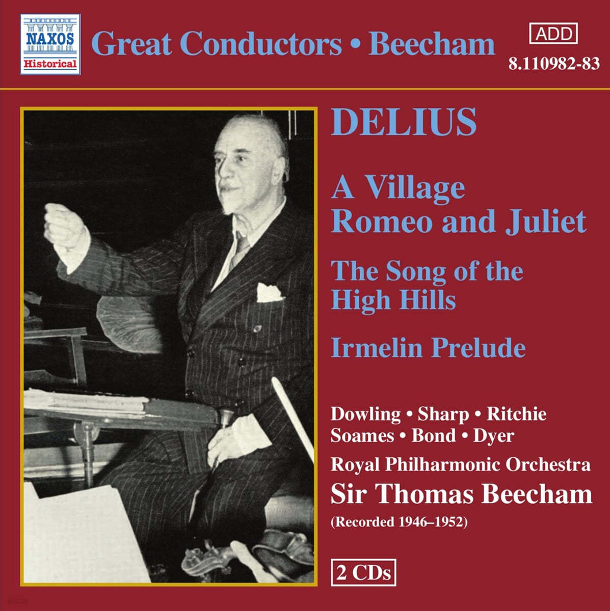 Thomas Beecham 델리우스: 관현악 작품집 (Delius: Orchestral Works) 