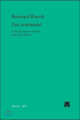 Die Urteilstafel