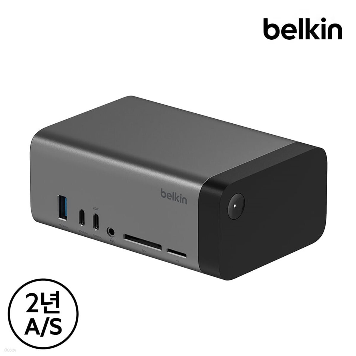 벨킨 11in1 프로 C타입 멀티 허브 독 도킹스테이션 GaN 150W 8K 트리플 디스플레이 INC020qc