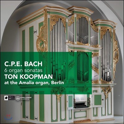 Ton Koopman Į ʸ  : 6  ҳŸ -   (CPE Bach: 6 Organ Sonatas)