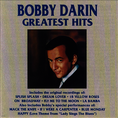 Bobby Darin — Greatest Hits 앨범 커버