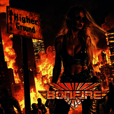 Bonfire — Higher Ground 앨범 커버