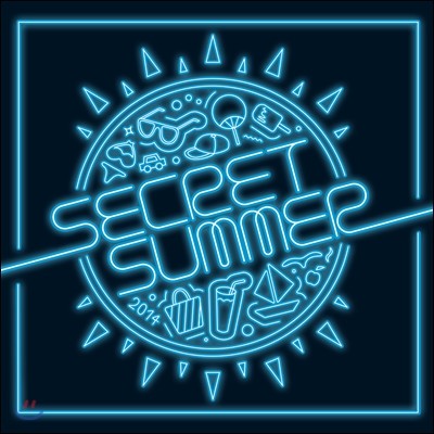 시크릿 (Secret) - 5th 미니앨범 : Secret Summer [A 타입]