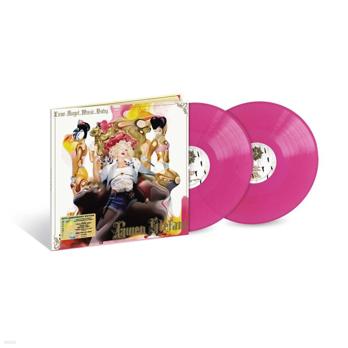 Gwen Stefani (그웬 스테파니) - Love, Angel, Music, Baby [네온 핑크 컬러 2LP]