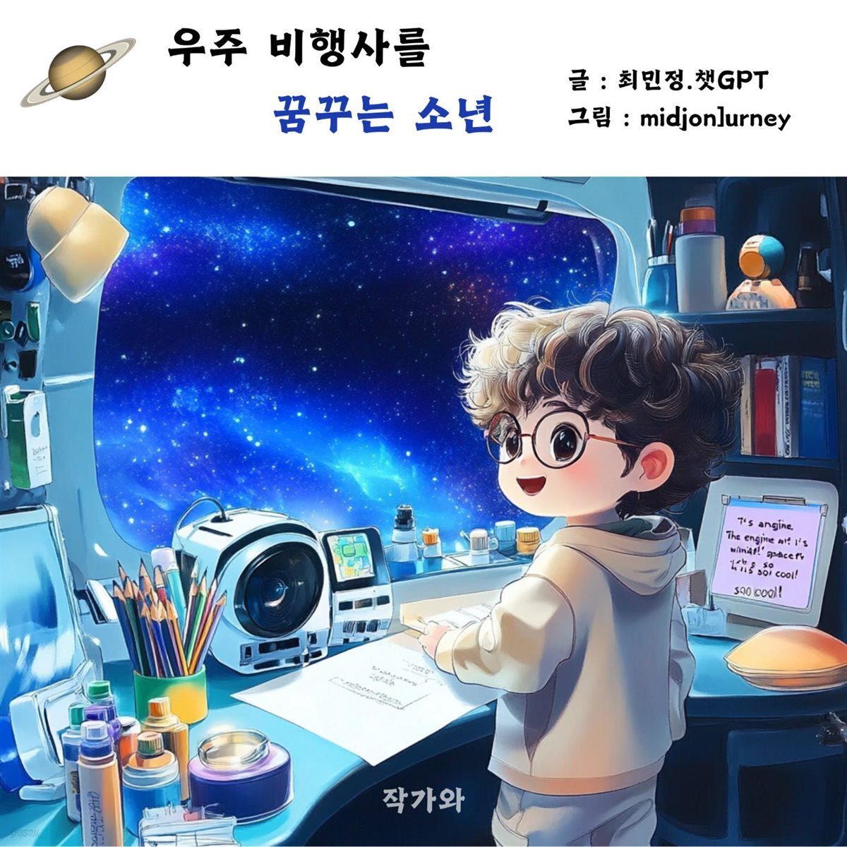 우주 비행사를 꿈꾸는 소년