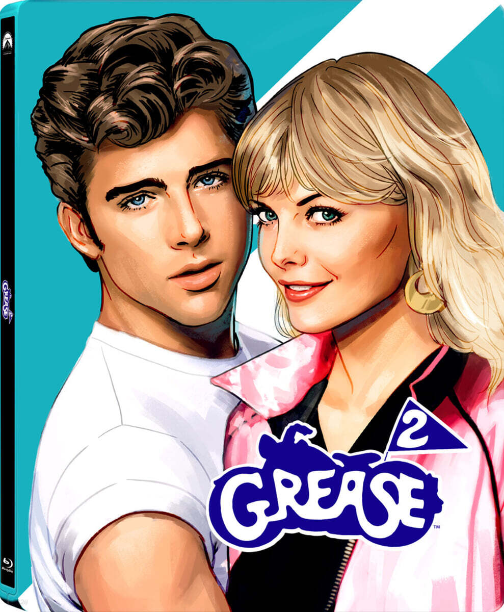 그리스2 (1Disc, 40주년 기념 스틸북 한정판) : 블루레이