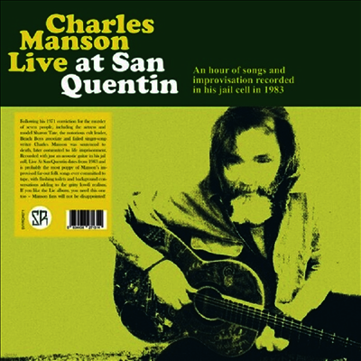Charles Manson — Live At San Quentin 앨범 커버