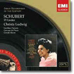Schubert : 15 Lieder : Christa Ludwig