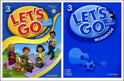 [4판]Let's Go 3 : Book SET [SB with CD + WB]