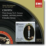 Chopin : Sonata No.3 & Fantasy etc. : Claudio Arrau