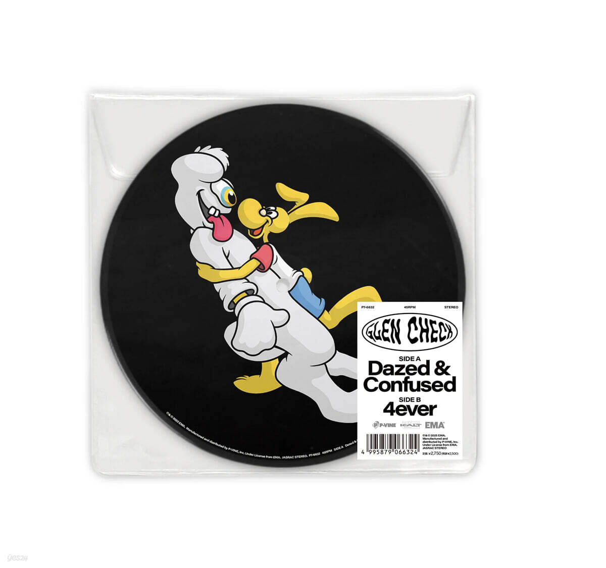 Glen Check (글렌 체크) - Dazed & Confused / 4ever [픽쳐 디스크 Vinyl]