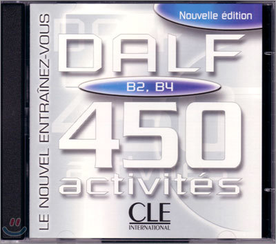 DALF (B2, B4) 450 Activites, 2 CD audio