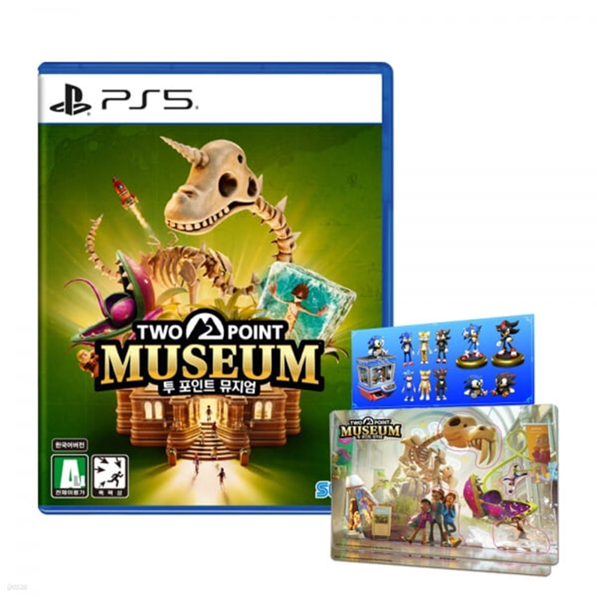 PS5 투포인트 뮤지엄 마그넷스티커+소닉DLC팩포함