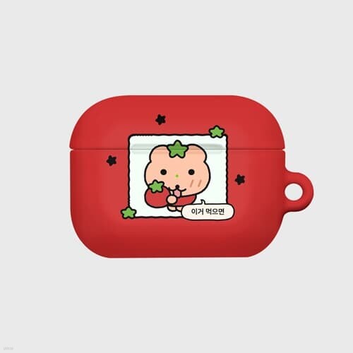 [어프어프X오얼모얼]토마토 이먹일케 코비(에어팟프로-하드)