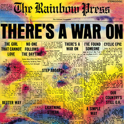 The Rainbow Press — There's A War On 앨범 커버