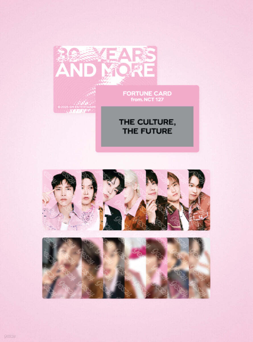 [SMTOWN LIVE 2025] FORTUNE SCRATCH CARD SET [NCT 127 ver.]