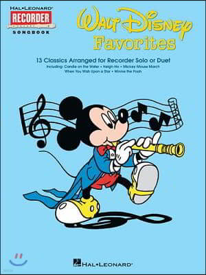 Walt Disney Favorites: Hal Leonard Recorder Songbook Series