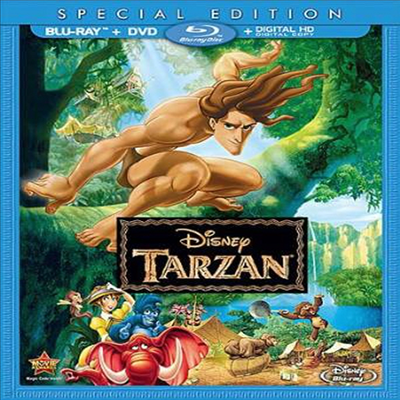 Tarzan (Ÿ) (ѱ۹ڸ)(Blu-ray)