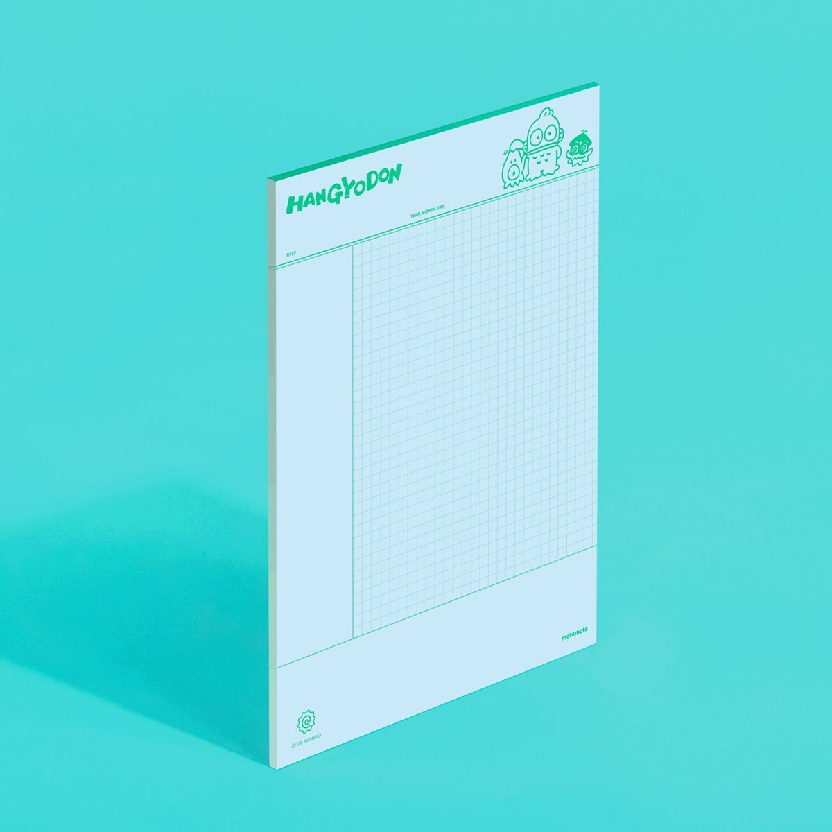 [모트모트X산리오] 노트페이퍼 코넬 한교동