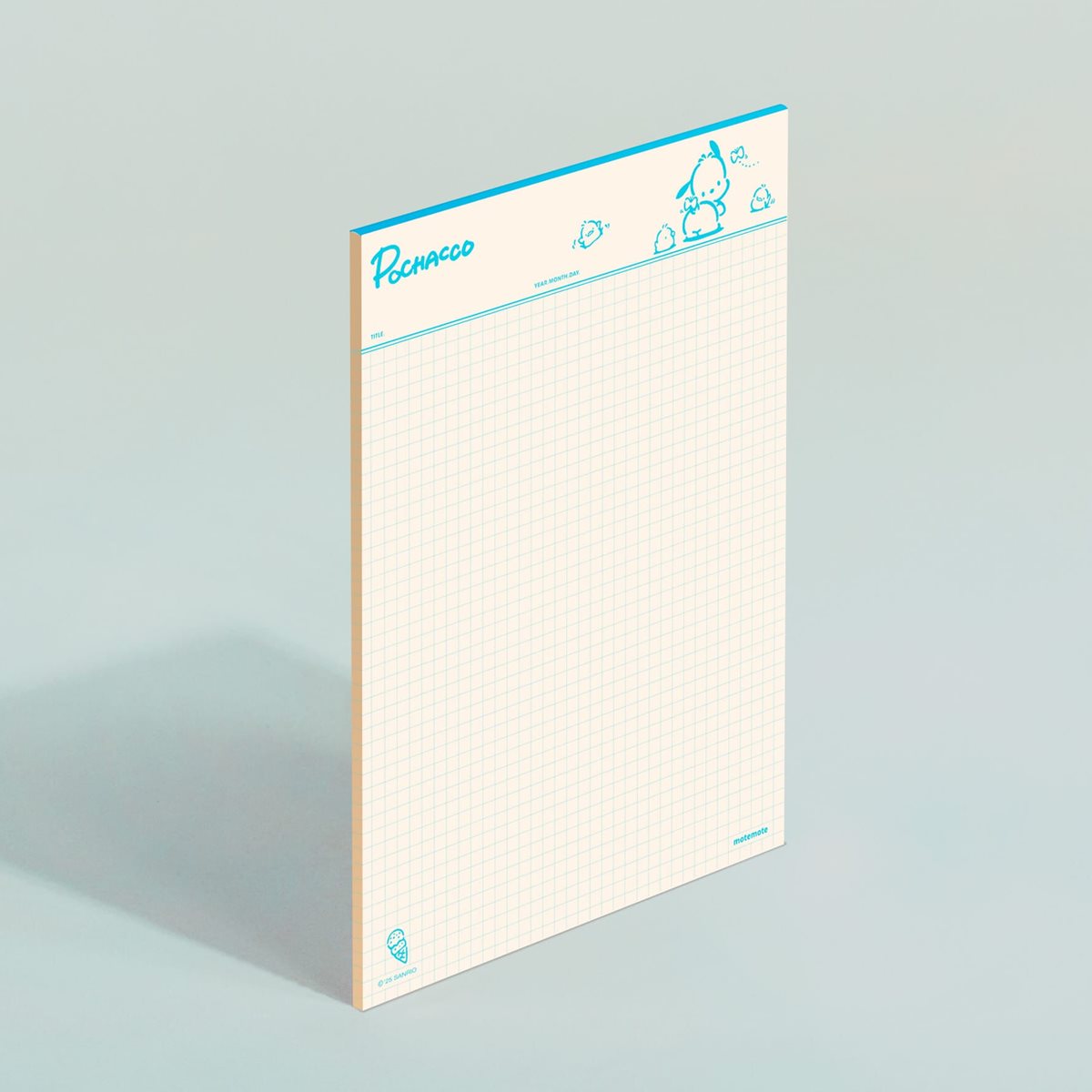 [모트모트X산리오] 노트페이퍼 스퀘어드 포차코